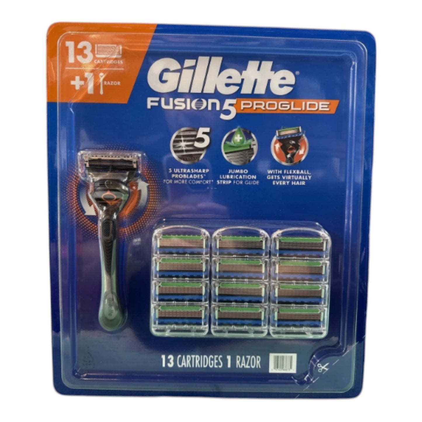 Gillette Proglide Plus, Fits Proglide, Fusion, & Power Razors, 16 Cartridges
