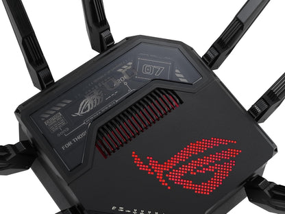 ASUS ROG Rapture GT-BE98 PRO First Quad-Band WiFi 7 Gaming Router supports