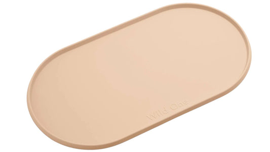 Dog Food Mat Anti-Slip Silicone Dog Bowl Mat Thick Pet Placemat Waterproof 24x14