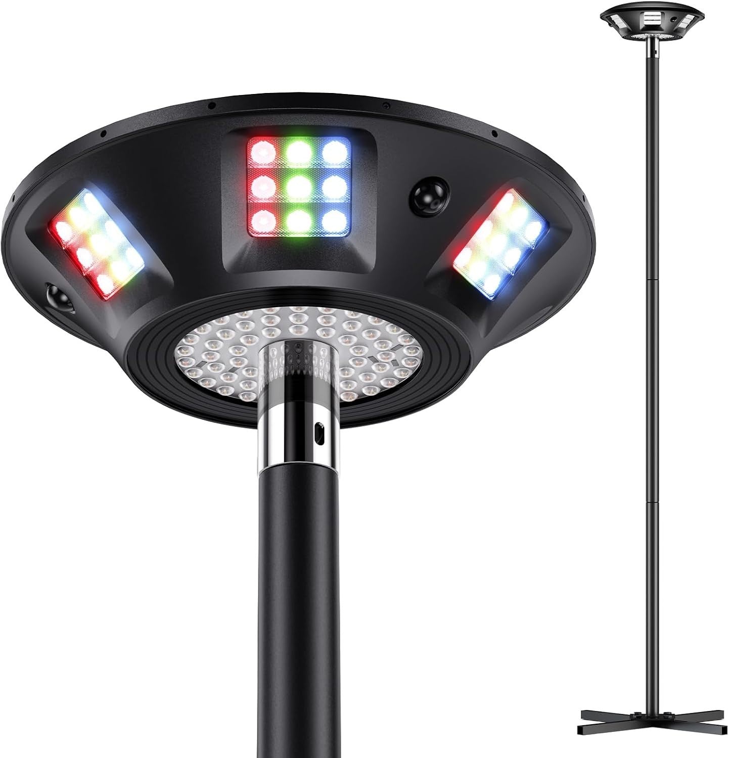 Govee Outdoor Lamp Post Lights, 2000LM High White Brightness with 6 Zones RGBIC