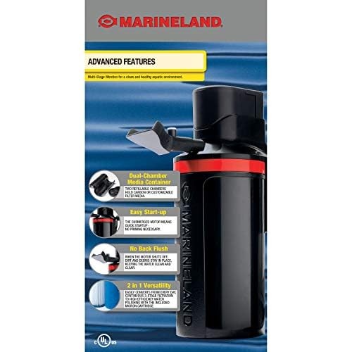 MarineLand Magnum Internal Polishing Canister Filter ML90770, Up to 97 Gallons