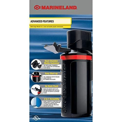 MarineLand Magnum Internal Polishing Canister Filter ML90770, Up to 97 Gallons