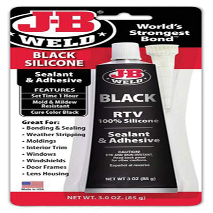 J-B Weld Black RTV Sealant - 3 oz.
