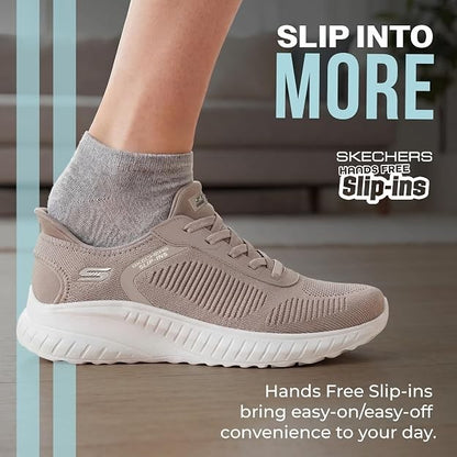 Skechers Women's Hands Free Slip-Ins: Bobs Sport Squad Chaos-Current Muse Sneake