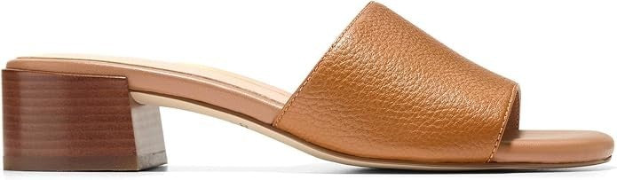 Cole Haan Calli Single Band Block Heel Slide Sandals Women’s Size 9.5 Leather