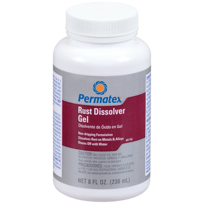 Permatex 81756-12PK Rust Dissolver Gel, 8 oz.