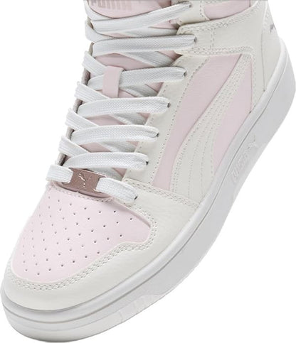 Woman's Fashion Sneakers Puma Rebound Layup RCL Shine High | 404260 01 | 7.5, 8