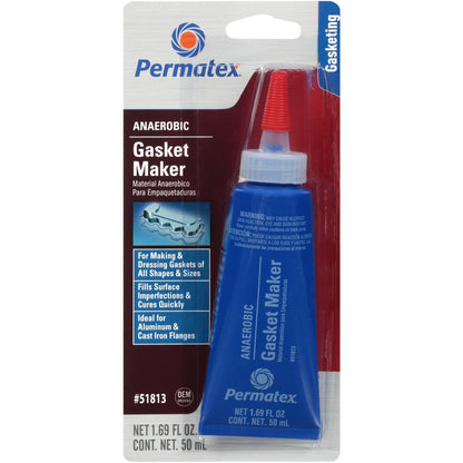 Permatex 51845-10PK Anaerobic Gasket Maker - 300 ml Cartridge, (Pack of 10)