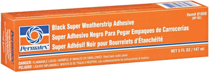 Permatex 81850 Black Super Weatherstrip Adhesive, 5 oz.