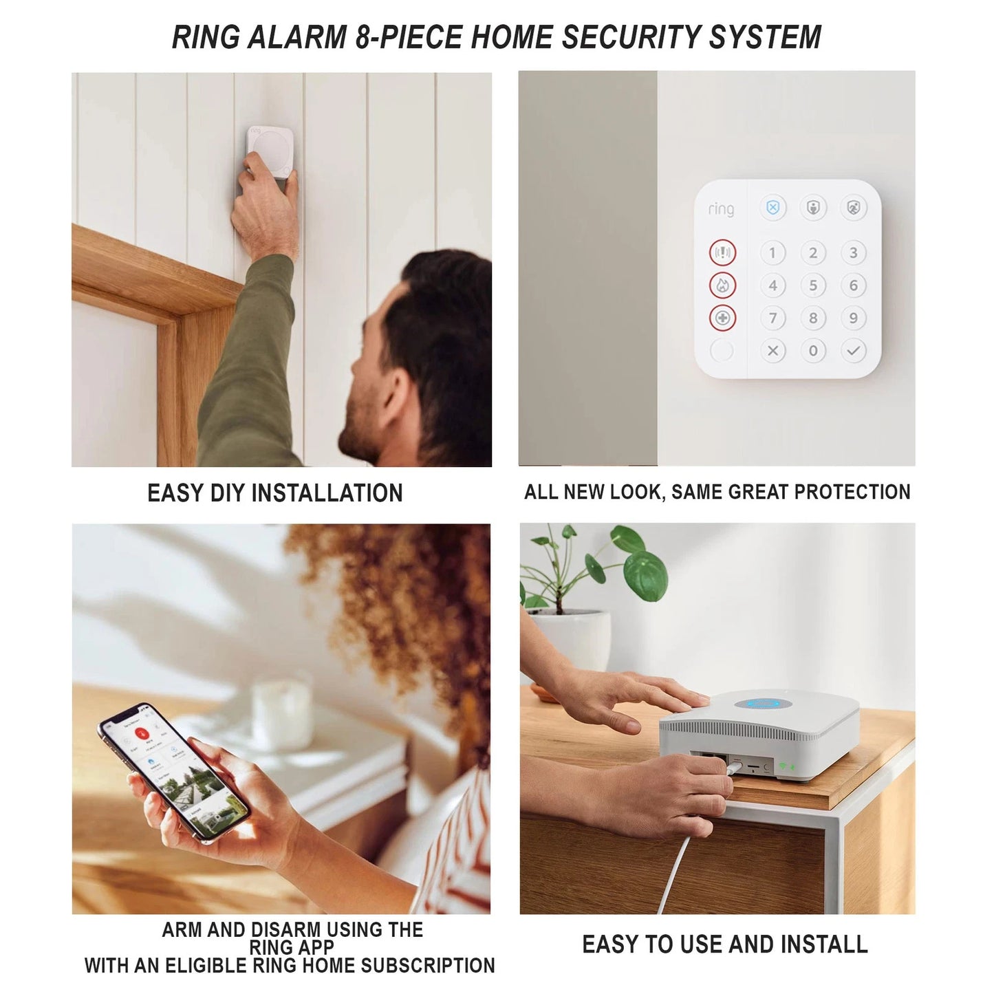 Ring Alarm Pro 8-Piece Kit – Smart Home Security System with Base Station