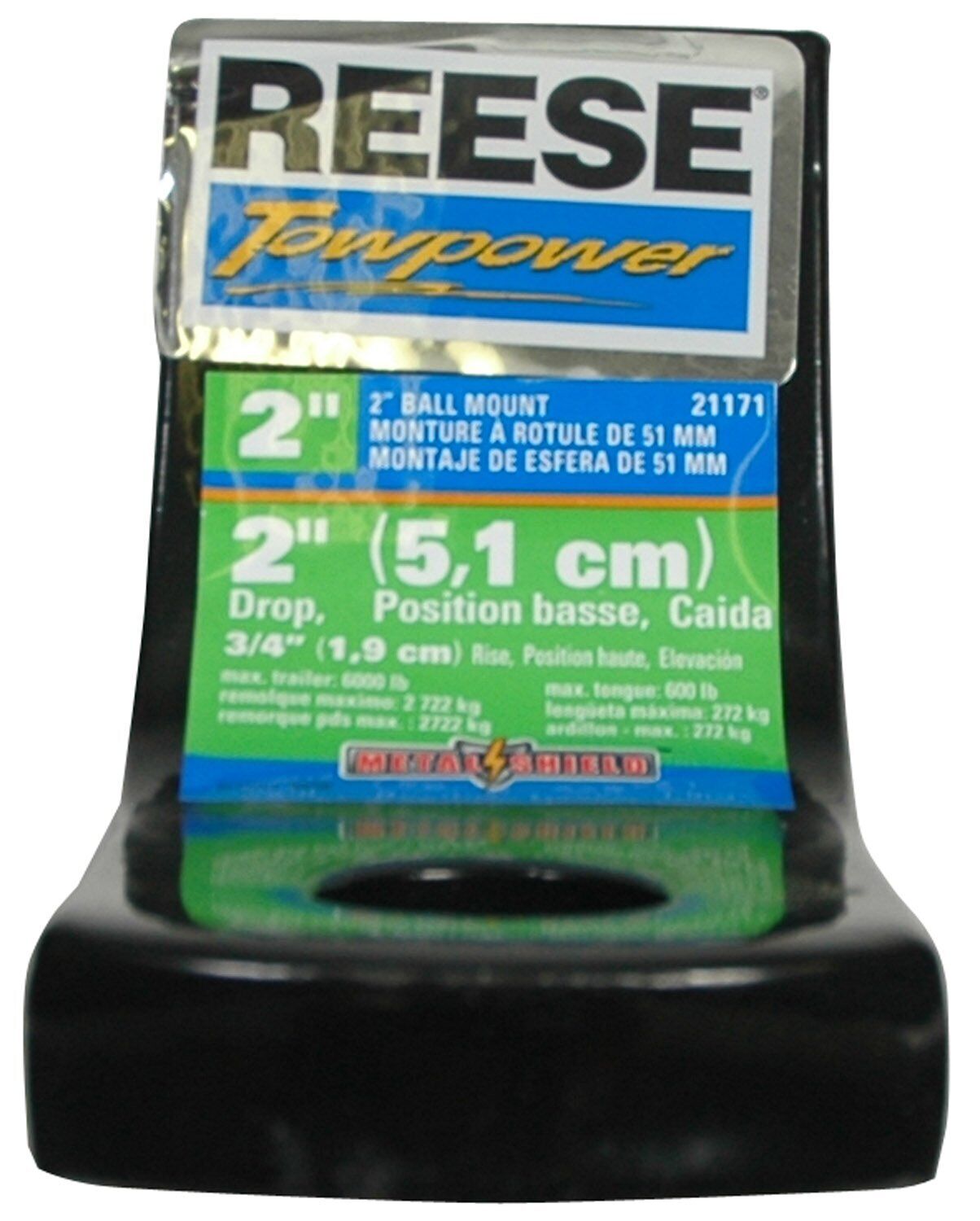 Reese Towpower 21344 Quick Loading Ball Mount