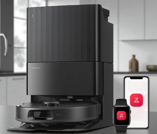 Roborock QV 35A Robot Vacuum and Mop cleaner white new