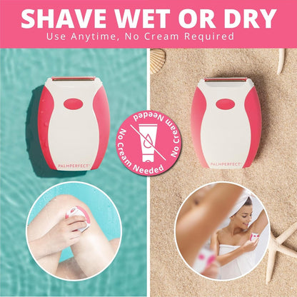 Palmperfect Electric Shaver in Patterns, Color and Pattern may vary