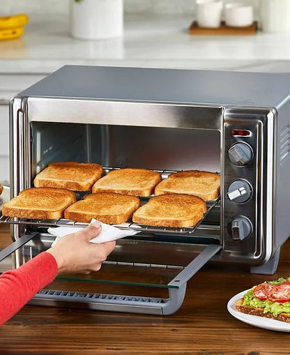Black + Decker TO6135-1SD 6-Slice Crisp N Bake Air Fry Convection Oven