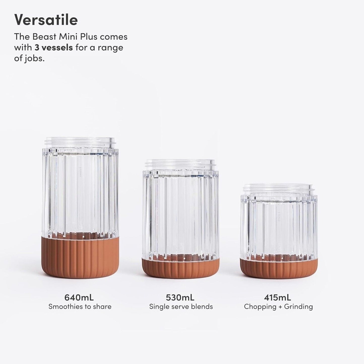 BEAST Mini Blender Plus Bundle (TERRA COLOR) - NEW