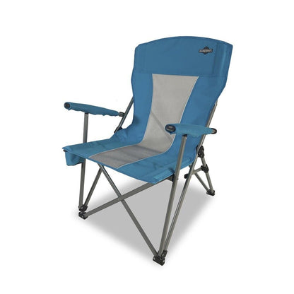 Guidesman Portable Hard Arm Folding Quad Chair, Supports 300lbs