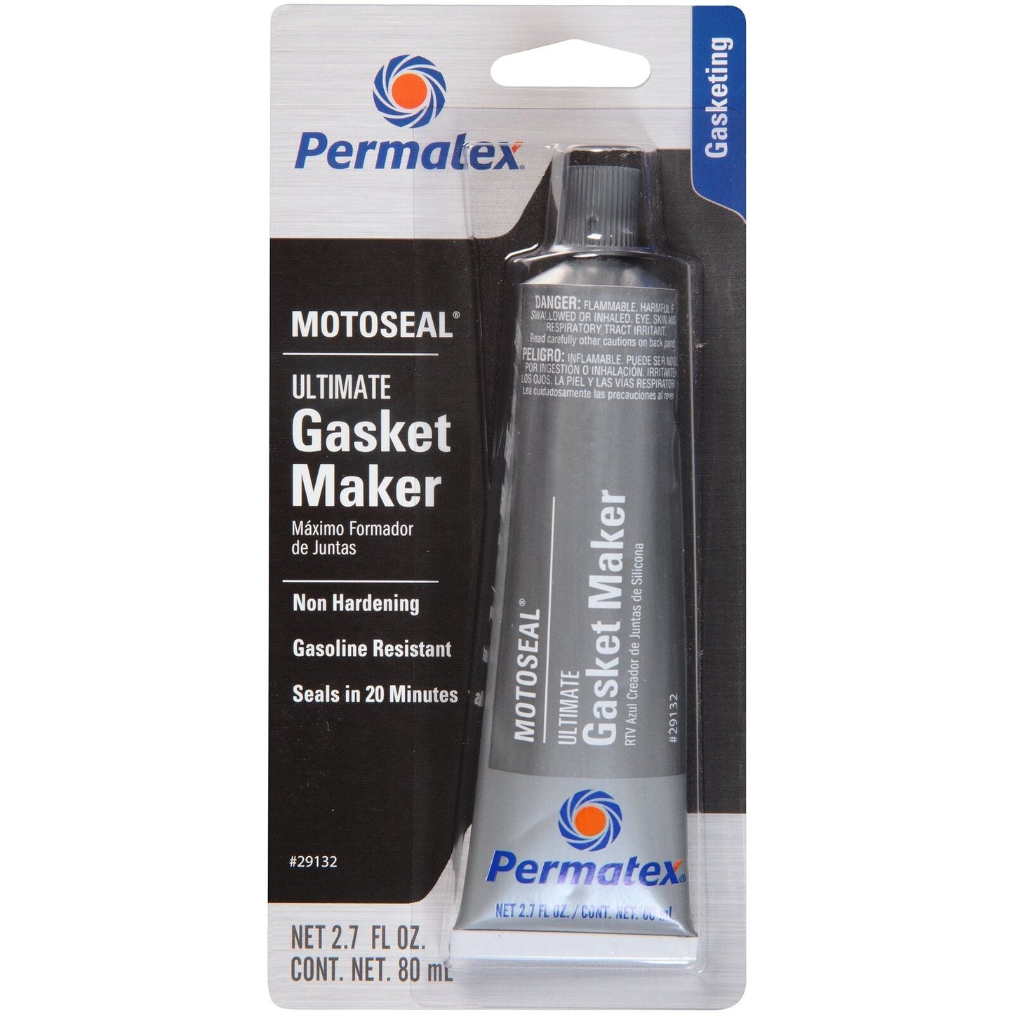 Permatex 29132 MotoSeal 1 Ultimate Gasket Maker Grey, 2.7 oz.