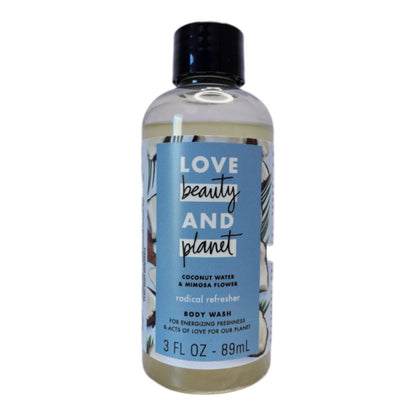 Love Beauty and Planet Coconut Water & Mimosa Flower Body Wash 3 oz