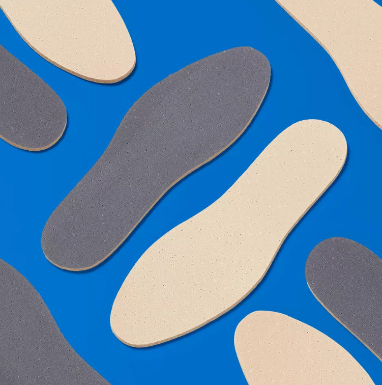 Double Air Foam Insoles Extra Thick Cushion Unisex One Size Fits Most