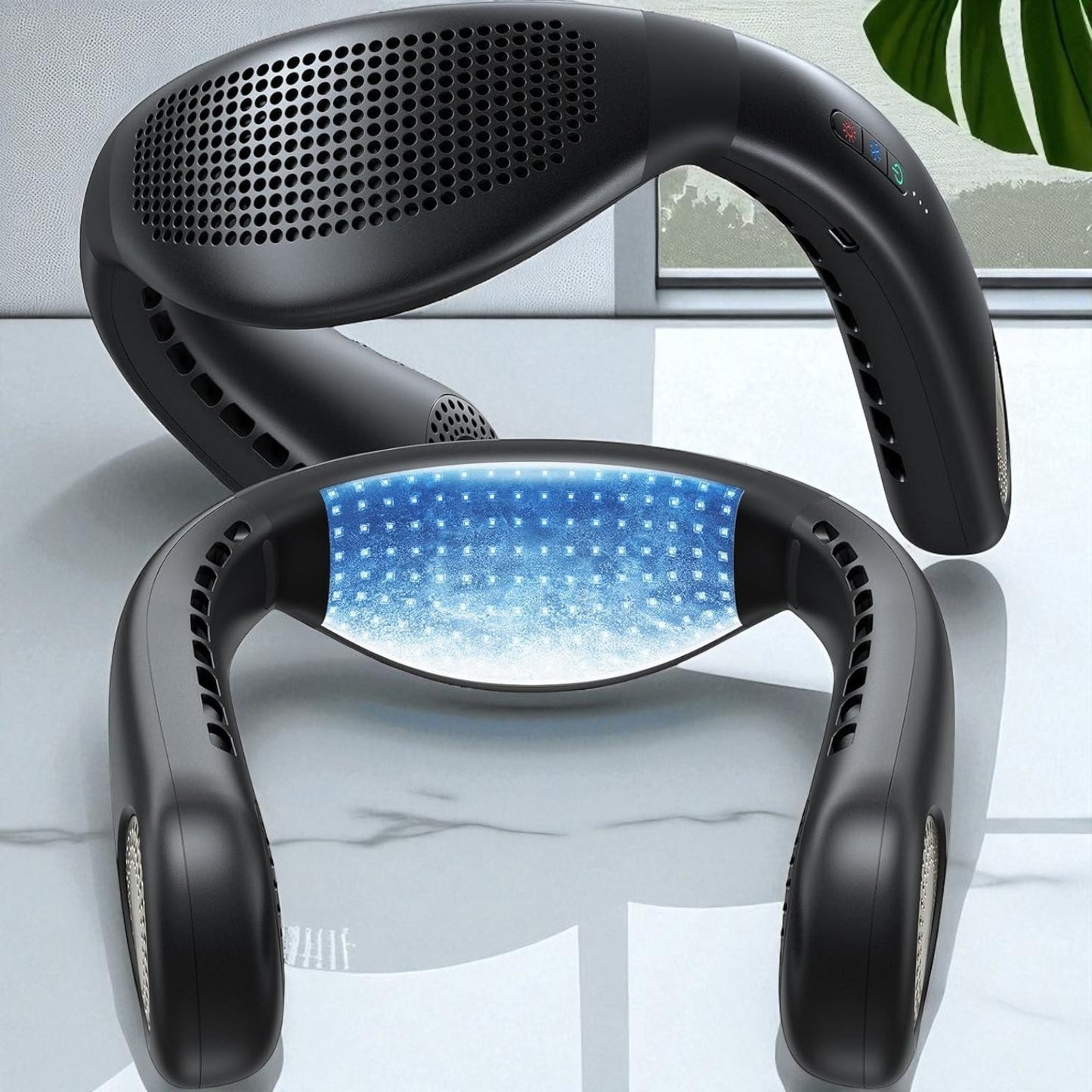 TORRAS Coolify Air 2025 Upgraded Neck Fan Air Conditioner, Upper-Lower Airflow,