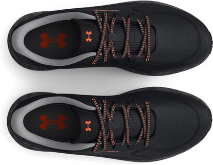 Under Armour Men's Charged Bandit Trail 3 Sneaker Black / Orange