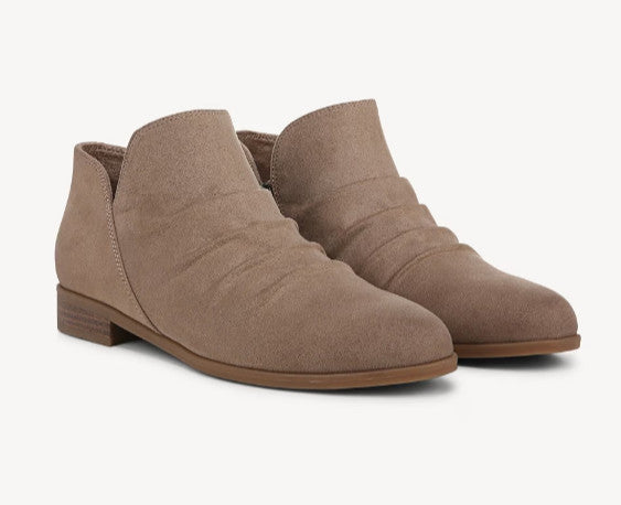 Dr. Scholl's Women's Rae Zip Shooties - Boots- Taupe - New in Box