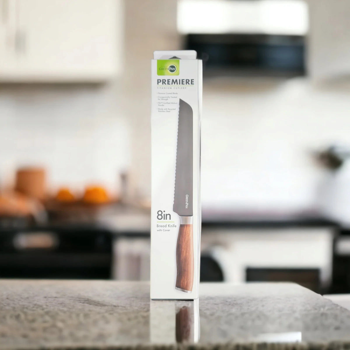 GreenPan Premiere Bread Knife, 8"