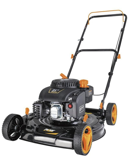 Pulsar 21" Cutting Path Gas-Powered Lawn Mower with Side Discharge & 5 Position