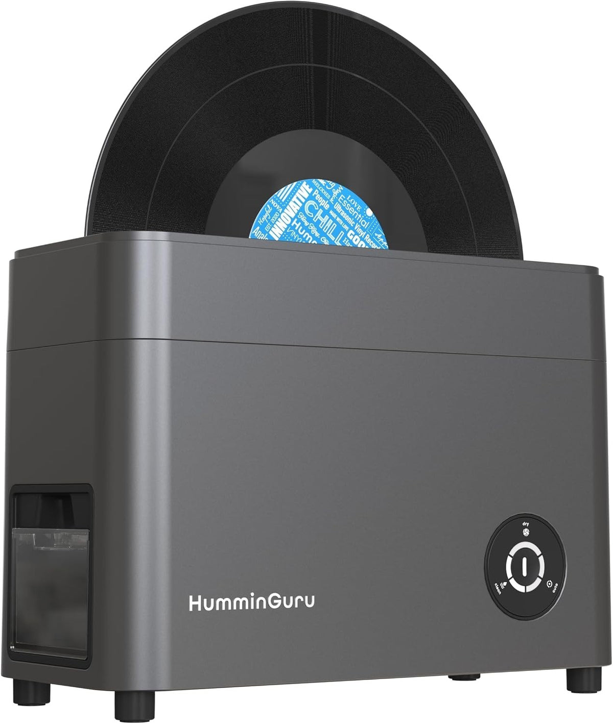 HumminGuru Ultrasonic Vinyl Record Cleaner HG01 - Brand New In Box NIB 12" LP