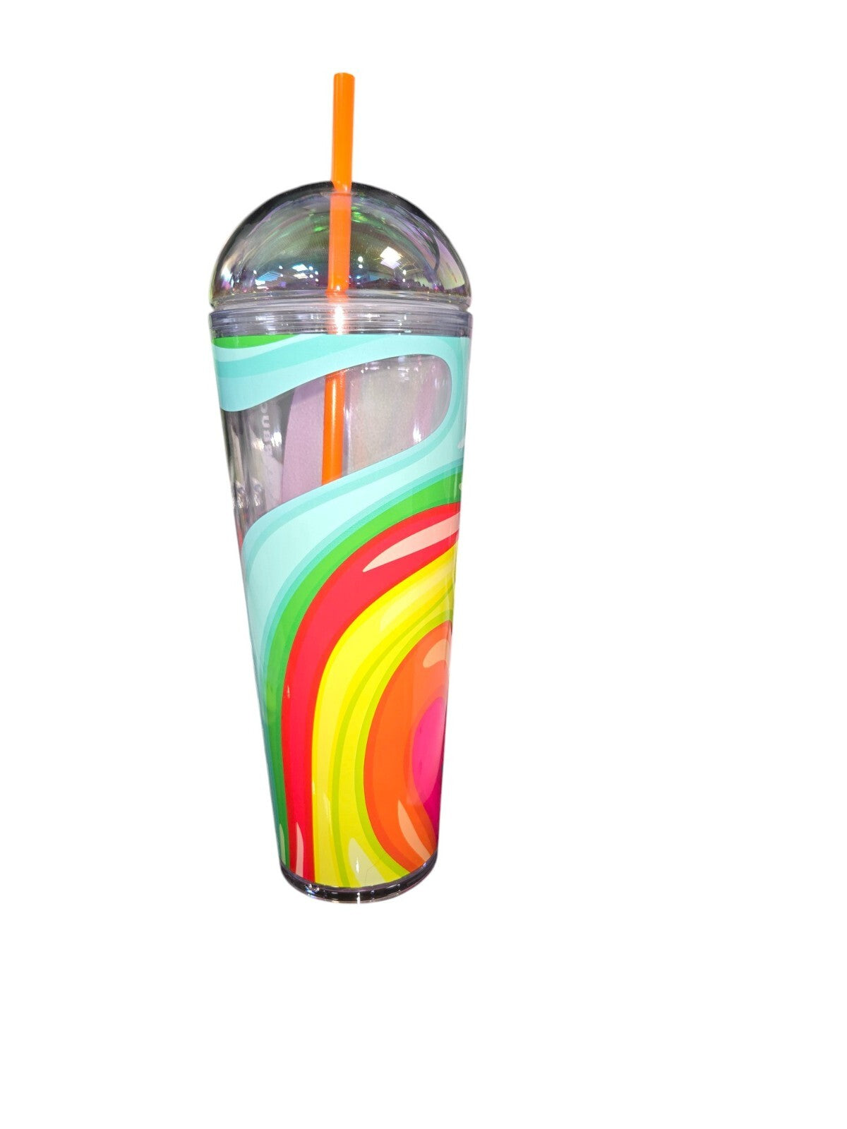 Starbucks 2025 Summer Collection 24oz Cold Cup with Lid and Straw - Limited NWT