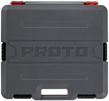 Proto Socket Set 3/8 & 1/2 Dr Sae/mm Skt Set 6Pt 52Pc
