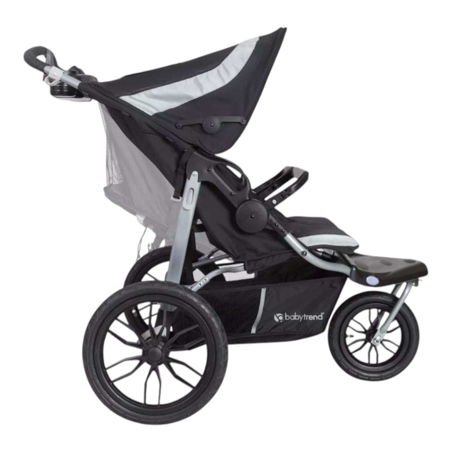 Baby Trend Navigator Double Jogging Stroller - Europa Black Lightweight Foldable