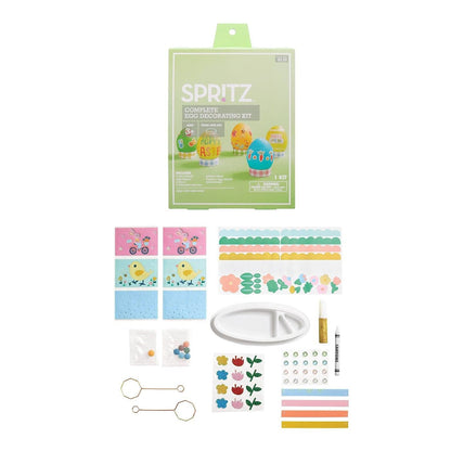 Deluxe Easter Egg Decorating Kit - Fun Festive Family DIY Family Activity