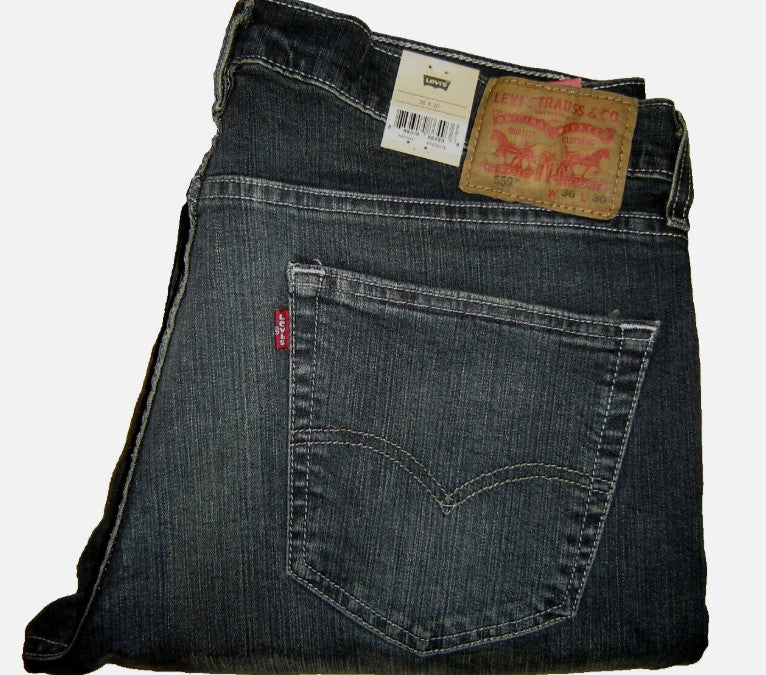 NWT Levi's 559 jeans 38 x 32 Relaxed Straight Fit Retail $80  Style # 00559-0457