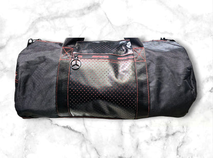 MERCEDES AMG Black & Red Duffel Bag