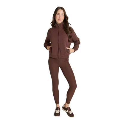 Women Airy Sleek Ribbed Full Zip Jacket - All In Motion