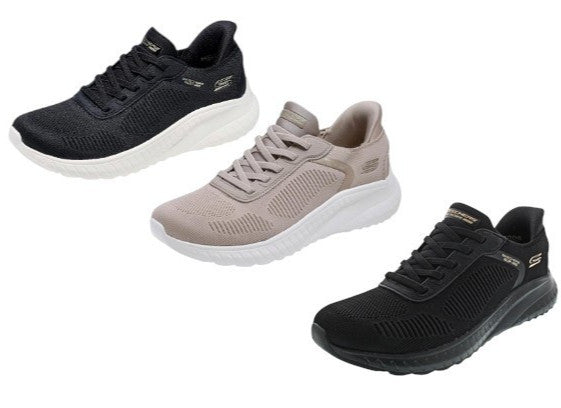 Skechers Women's Hands Free Slip-Ins: Bobs Sport Squad Chaos-Current Muse Sneake