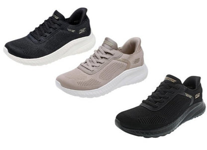 Skechers Women's Hands Free Slip-Ins: Bobs Sport Squad Chaos-Current Muse Sneake