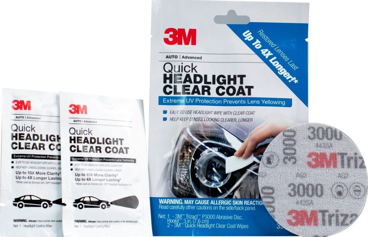 3M Quick and Easy Headlight Restoration Kit