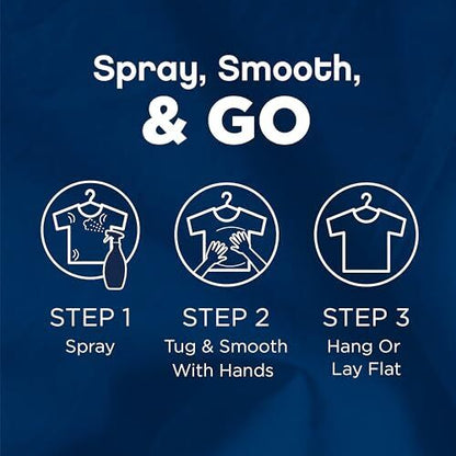 Downy Wrinkle Release Spray Plus, Static Remover, Odor Eliminator,y