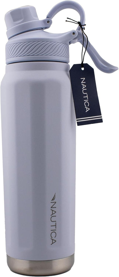 Nautica 25 oz hydration flask Double-Wall Vacuum Insulated bottle Leak Proof