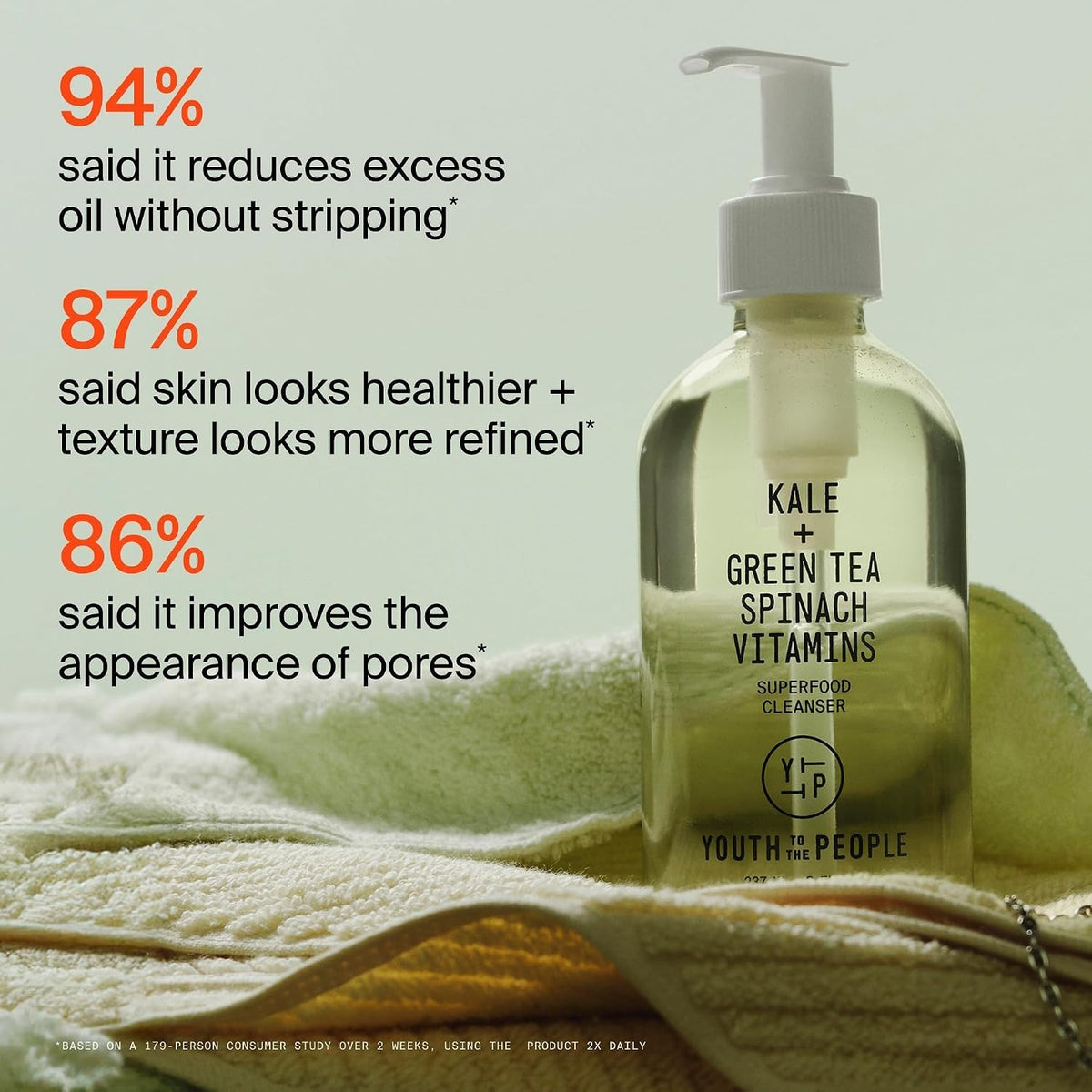 Youth To The People Super food Cleanser 8 fl oz New