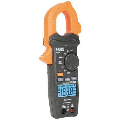 Klein Tools 400 Amp Digital Clamp Meter AC Auto Ranging W/ Temperature CL220