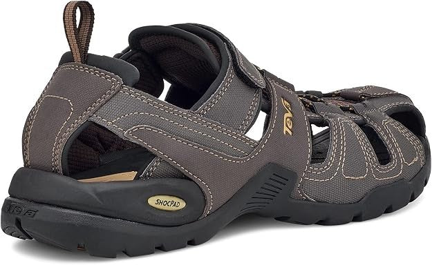 Men's Sandals Teva Forebay Fisherman Sandal - Size 12 - Turkish Coffee