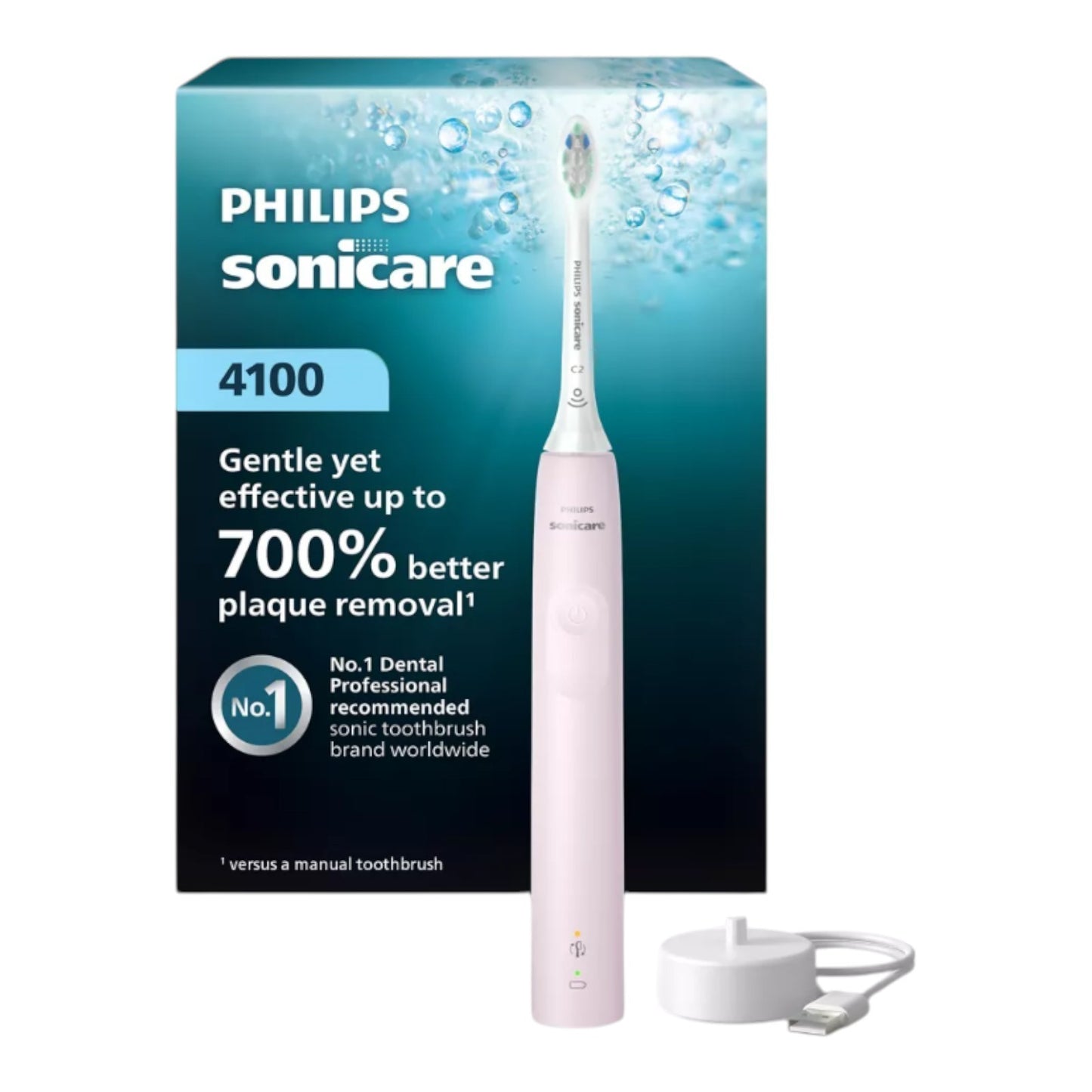 Philips Sonicare 4100 Plaque Control Rechargeable Electric Toothbrush HX4031/73