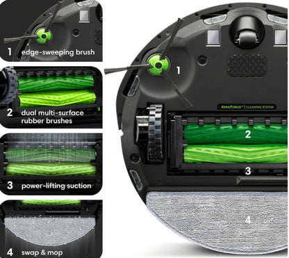 iRobot Roomba Combo i3+ (3574) Robot Vacuum & Mop
