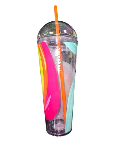 Starbucks 2025 Summer Collection 24oz Cold Cup with Lid and Straw - Limited NWT