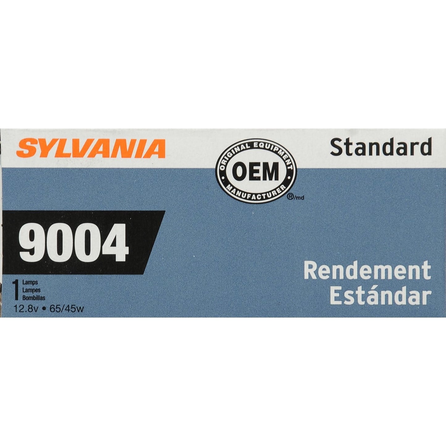 SYLVANIA 9004 Basic Halogen Headlight Bulb, (Pack of 10)