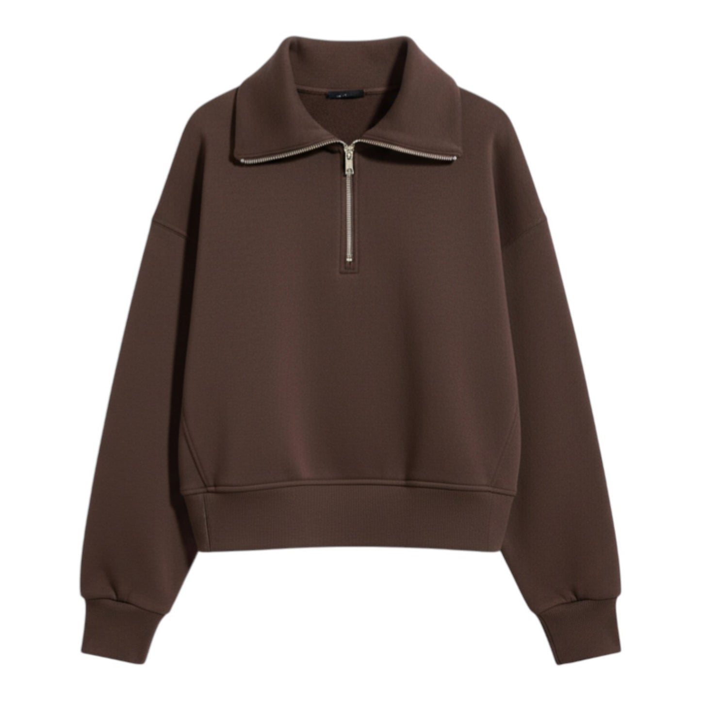 Old Navy Bounce Fleece Half-Zip Pullover Sweatshirt in Black or Brown, All Sizes