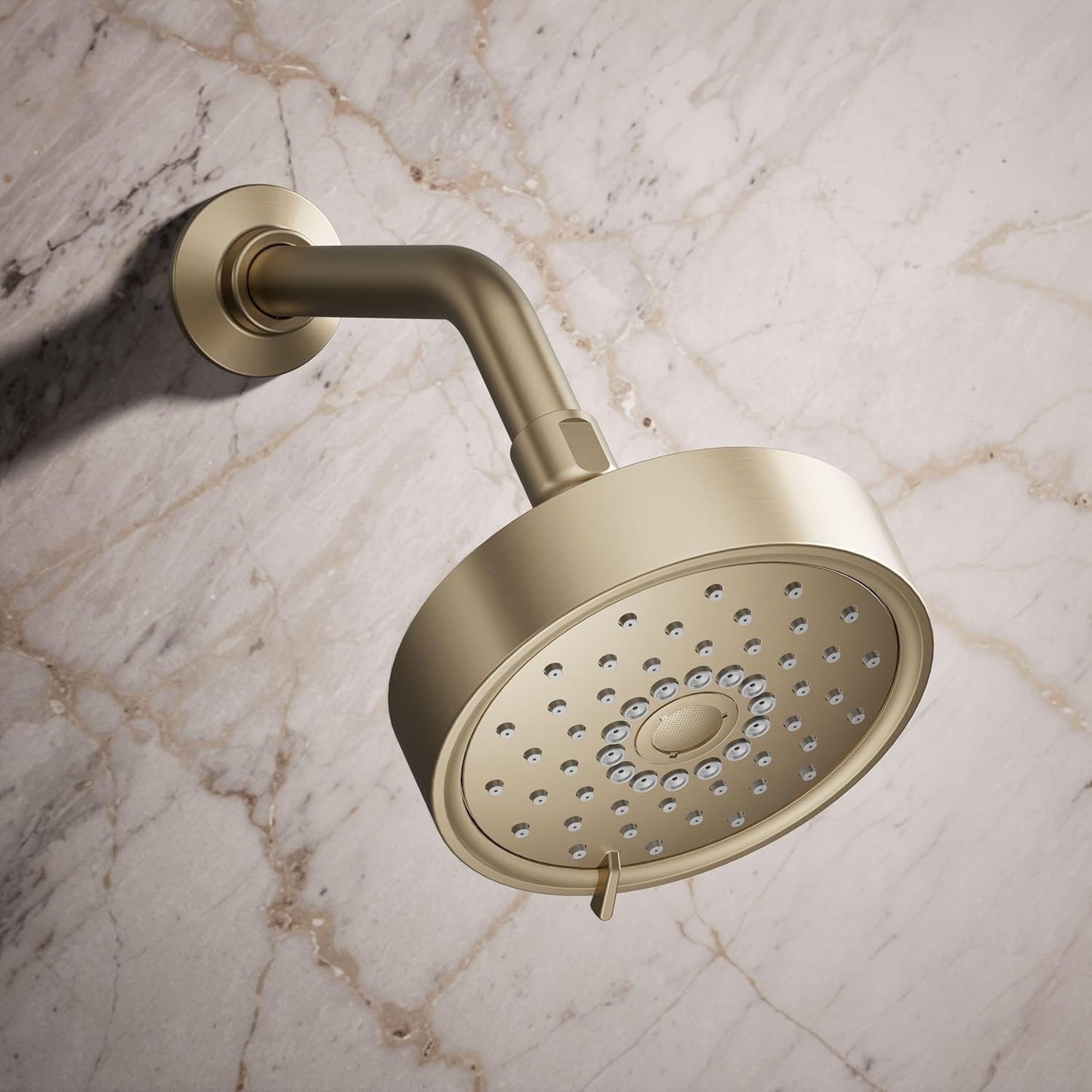 Kohler K-22170-G-BV Purist® 1.75 gpm multifunction showerhead Brushed Bronze
